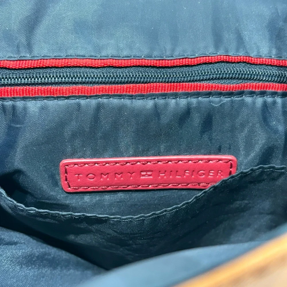 Tommy Hilfiger Beth Il Mini Backpack with Saffiano PVC flap  display picture 2